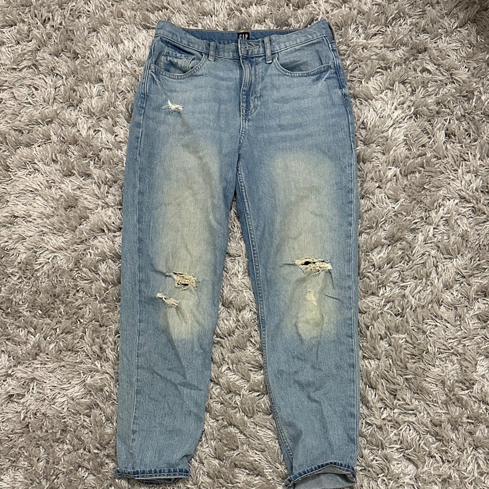 GAP Kids Light Blue Distressed Jeans